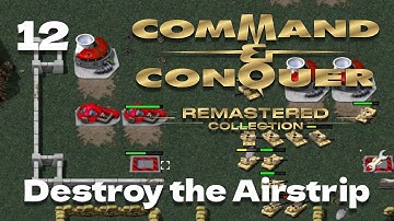 Destroy the Airstrip Hard | 07 A GDI | Command & Conquer Remastered Collection | No Commentary