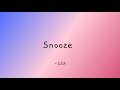 SZA - Snooze (lyrics)