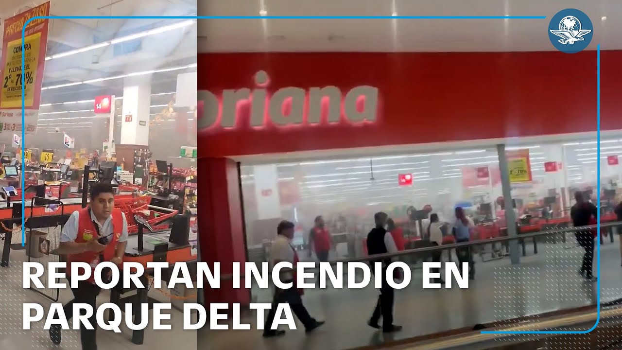 ¡Pánico en Parque Delta! Evacúan a más de 100 personas por incendio