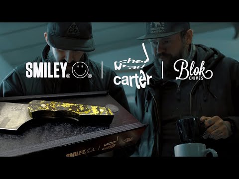 Blok Knives x Brad Carter x Smiley