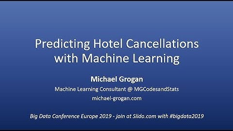 Predicting Hotel Cancellations with Machine Learning: Classification and Time Series Analysis
