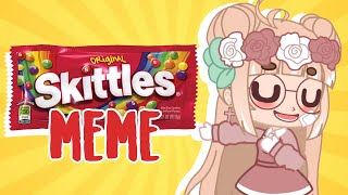Skittles meme || Gacha Club Skit
