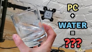 turning on a pc with...water?