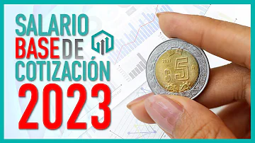 ¿Cuál es la base minima de cotización 2023?