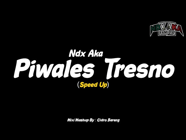 Piwales Tresno - Ndx Aka - New Version - (Speed Up) CIDRO BARENG🎧 class=