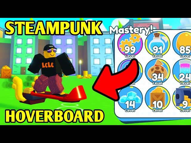 Pet Simulator 99 News on X: 📰PET SIMULATOR X LEAKS📰 Here is a new leak  of some new hoverboard skins! Names: Steampunk Hoverboard Tech Hoverboard   / X