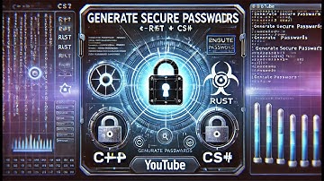 How to Generate Secure Passwords with C++, Rust, & C# | Ultimate Guide for Beginners!