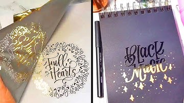 HAND LETTERING CARD IDEAS