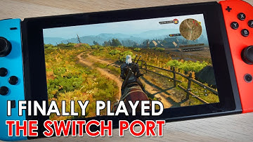 I Finally Played The Witcher 3 on the Nintendo Switch