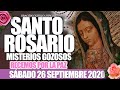 SANTO ROSARIO de Hoy Sábado 26 de Septiembre de 2020|MISTERIOS GOZOSOS//VIRGEN MARÍA DE GUADALUPE