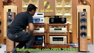 TEST COMBO NGHE NHẠC KẾT HỢP NHẬT - Ý Loa Sonus Faber Sonetto III ghép Amply Luxman L507U