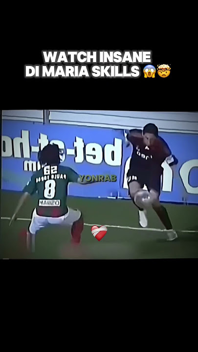 Di Maria crazy skill in the history of football🤯🔥 #football #viral #shorts #trending