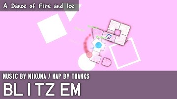 mikuma - Blitz Em [ADOFAI Custom Level by thanks] Clear