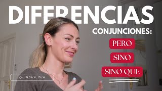 PERO vs. SINO y SINO QUE: conjunciones + PRÁCTICA