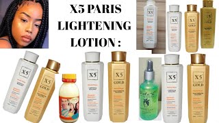 X5 PARIS LIGHTENING BODY MILK REVIEW / LIGHTENING BODY LOTION THAT GIVE EVEN TONE SKIN | W AND G