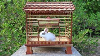 How to make wooden rabbit cage - Ancient rabbit cage​​ make from wood