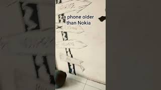 the condition of the oldest cellphone from the colonial era