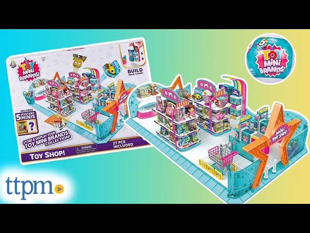 NEW* 5 Surprise Toy Mini Brands Toy Shop & Collectibles Unboxing +