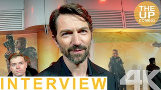 Michiel Huisman on Rebel Moon – Part One: A Child of Fire at London premiere