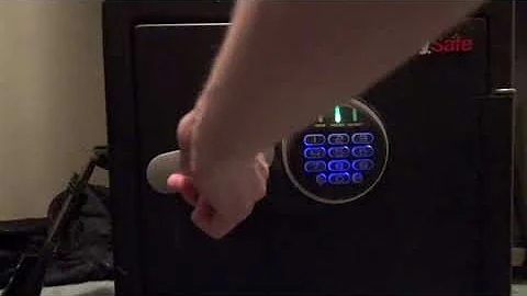 How to Open a Sentry Electronic without the Combination or if it Malfunctions