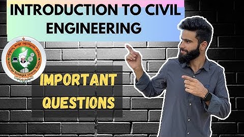 Introduction To Civil Engineering Vtu (BESCK104A/204A)