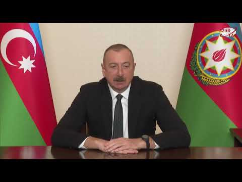 President Ilham Aliyev received Rashad Nabiyev in a video format