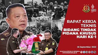 RAPAT KERJA TEKNIS PIDSUS 2022
