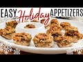 EASY HOLIDAY APPETIZERS | THANKSGIVING RECIPES | Cook Clean And Repeat