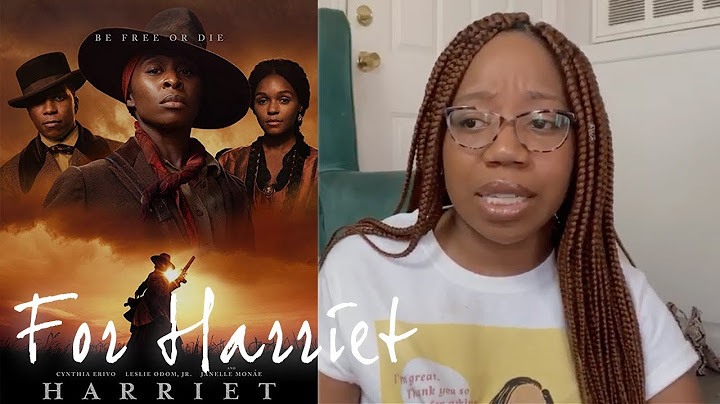 Let’s talk about the Harriet Tubman movie.