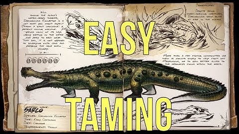 Easy Sarco Taming In ARK