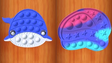 Pop It! Fidget Toys ASMR. Very satisfying and relaxing ASMR slicing game