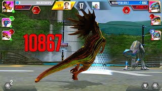 USE ALL YOUR POWER TO FIGHT THE INDORAPTOR | HT GAME