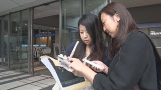 スマホアプリで避難訓練 渋谷で「防災ガール」
