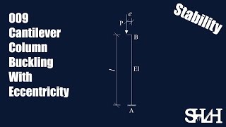 009 Cantilever Column Buckling With Eccentricity