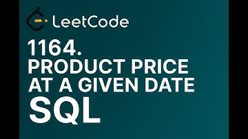 1164. Product Price at a Given Date ||LeetCode - Medium||SQL #sql #insightvanta #leetcode