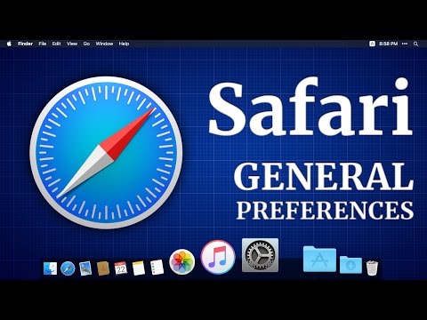 How to tune Safari. General settings (with subtitles)