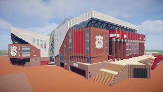 Minecraft - MEGABUILD - Anfield + Anfield Road Expansion (Liverpool) [Official] + DOWNLOAD