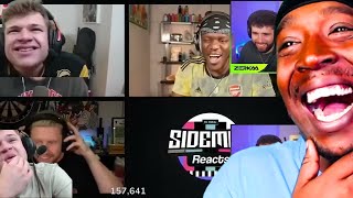 Reaction To Zerkaa Reacts To Jynxzi Reacts To Zerkaa Reacts To Jynxzi Reacting To Sidemen Reacting..