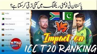 Pakistan vs South Africa 2021 T20 series impact on ICC T20 Ranking | Latest ICC ranking 2021