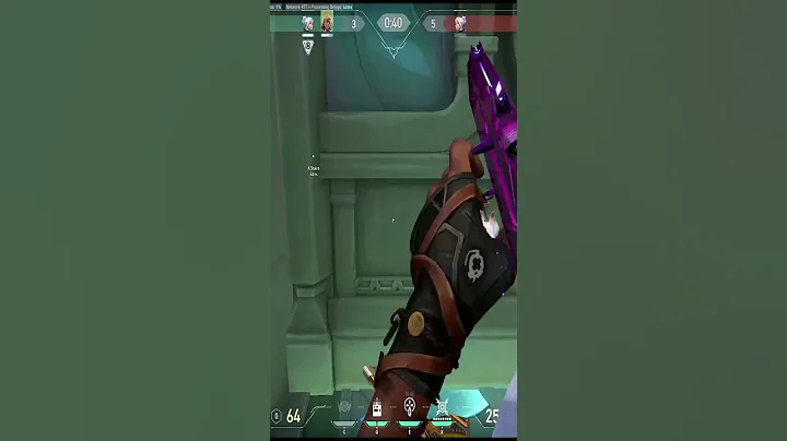 4K clutch with Araxis Vandal |#valorant #shorts