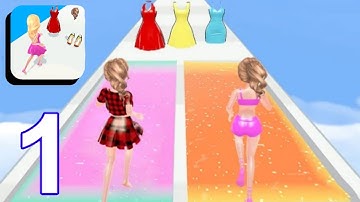 Doll Designer Part 1 Level 1 - 15 Gameplay (Android, iOS)