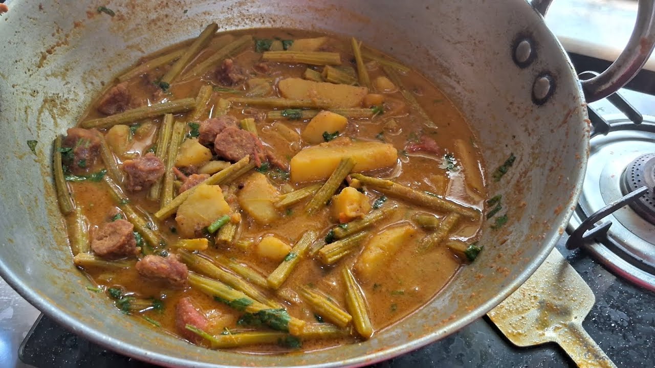 Aloo badi da#food №#howtomakewhitesaucepasta #cooking #funny #recipe ta ...