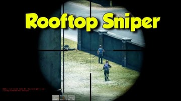 Rooftop Sniper! - DayZ Standalone Gameplay