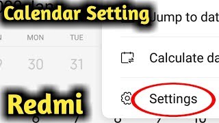 Redmi Calendar Setting screenshot 5
