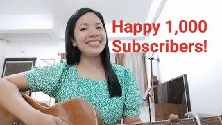 HAPPY 1,000 SUBSCRIBERS!