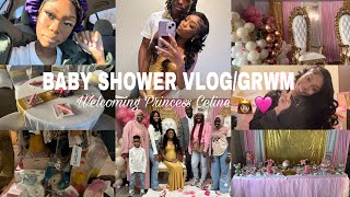 |Baby Shower Vlog| GRWM , Gifts , Set up , Family \& More - Welcoming Princess Celine !