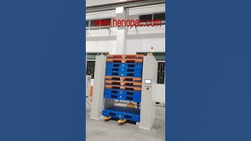 #palletfeeder  #palletcollector  #palletdispenser #palletmagzine #Automation #palletwrapper