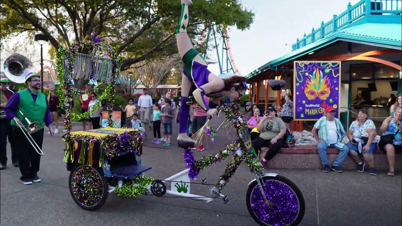 SeaWorld Orlando Mardi Gras Parade YouTube
