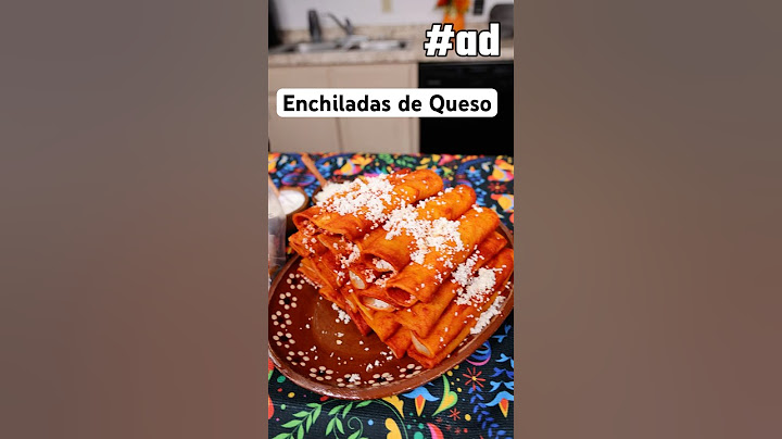 Enchiladas Rojas de Queso #cocinacongabby #enchiladas