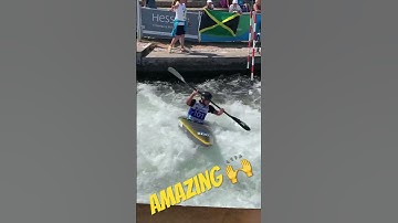 Jamaican Canoe Slalom Athlete @ Canoe Slalom World Championships 2022, Augsburg Germany